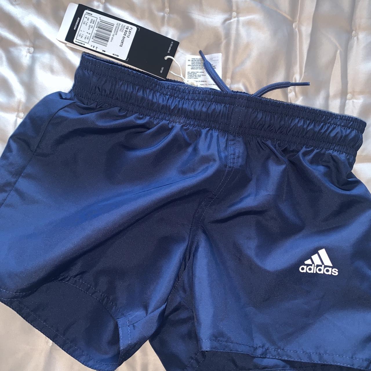 Adidas Navy Swim-briefs-shorts | Depop