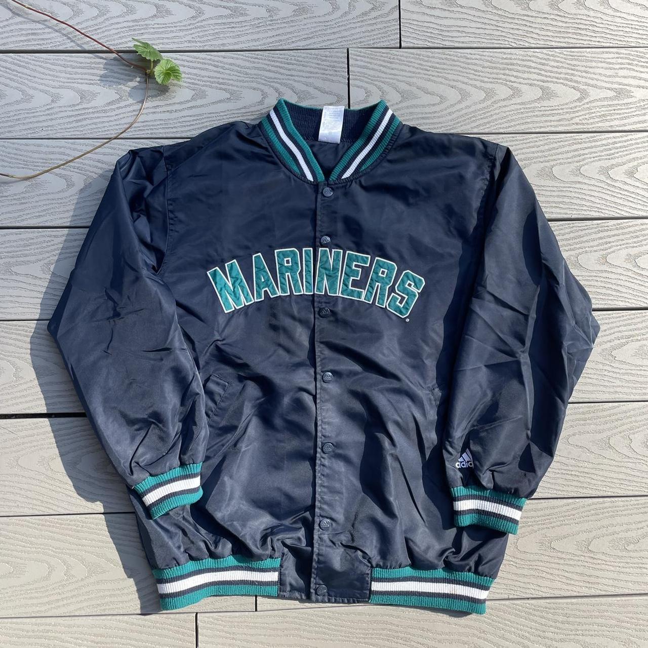 Vintage Seattle Mariners bomber jacket starter... Depop