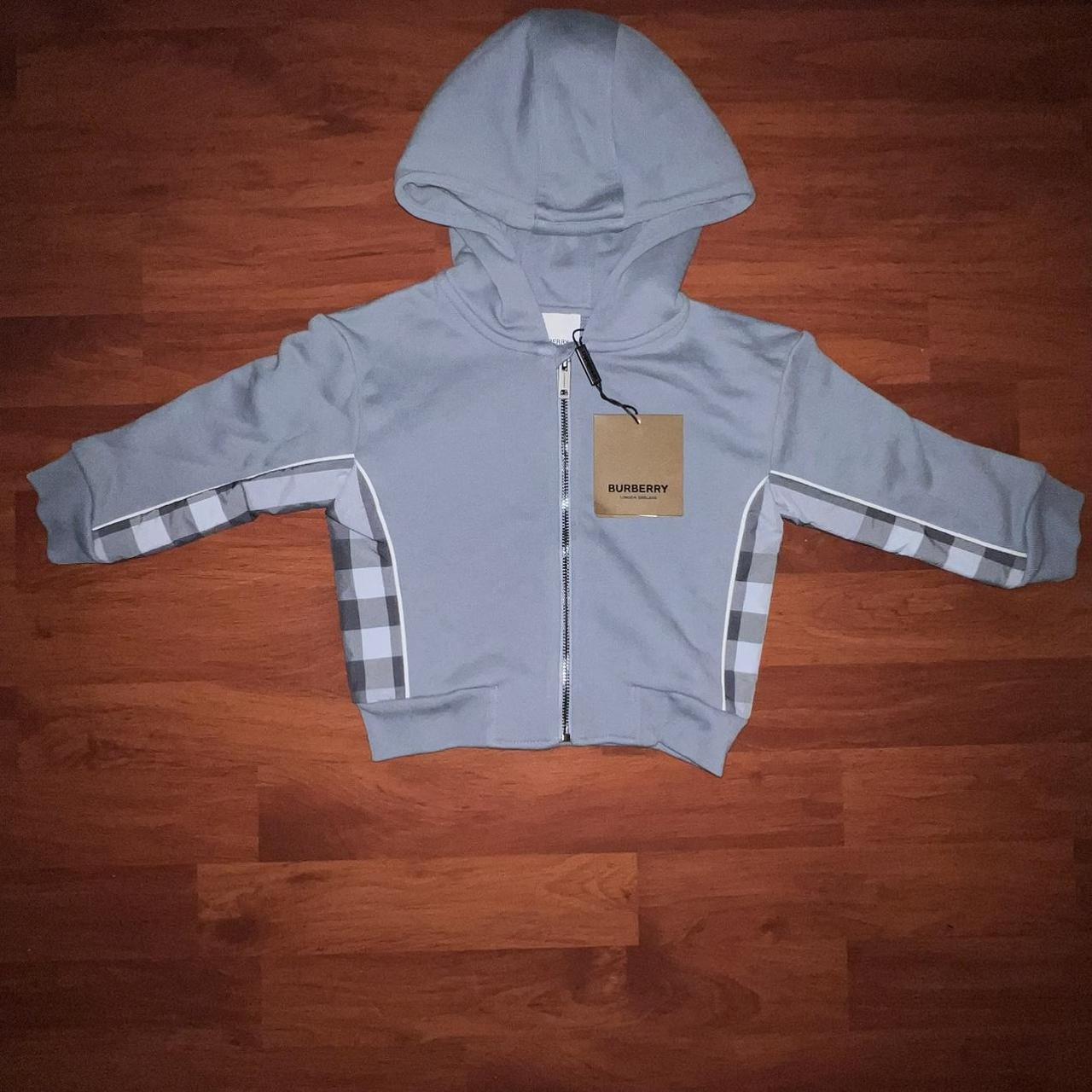 Burberry 18M Baby Boy Zip Up Hoodie burberry... Depop