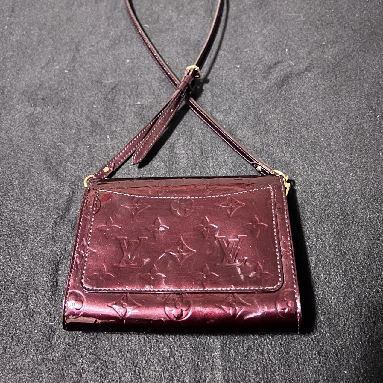 LOUIS VUITTON Amarante Monogram Vernis Rossmore PM... Depop