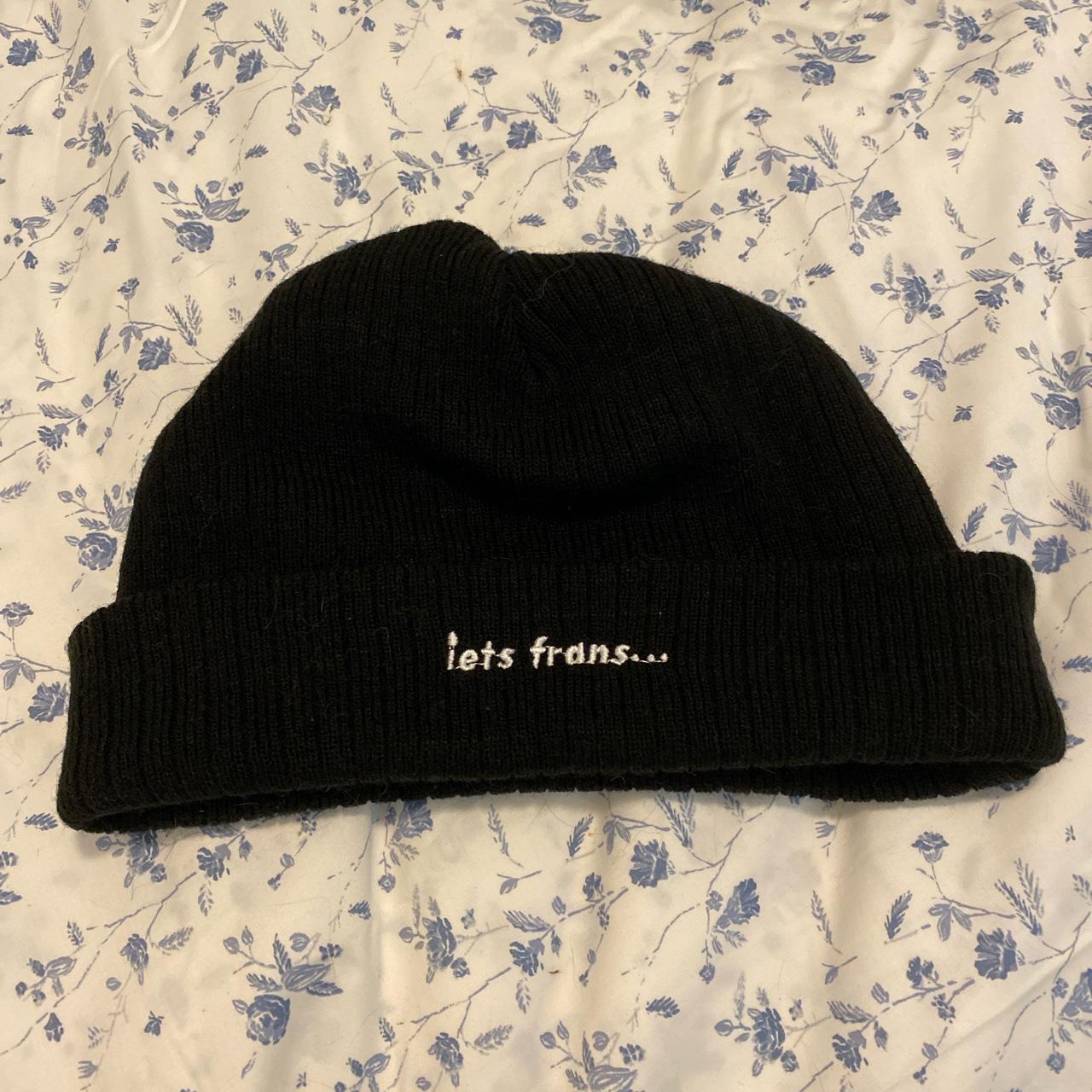 iets frans black beanie