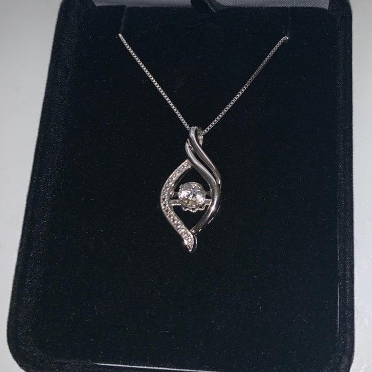 Kay Previously Owned Diamond Necklace 1/2 ct tw 10K White Gold 19