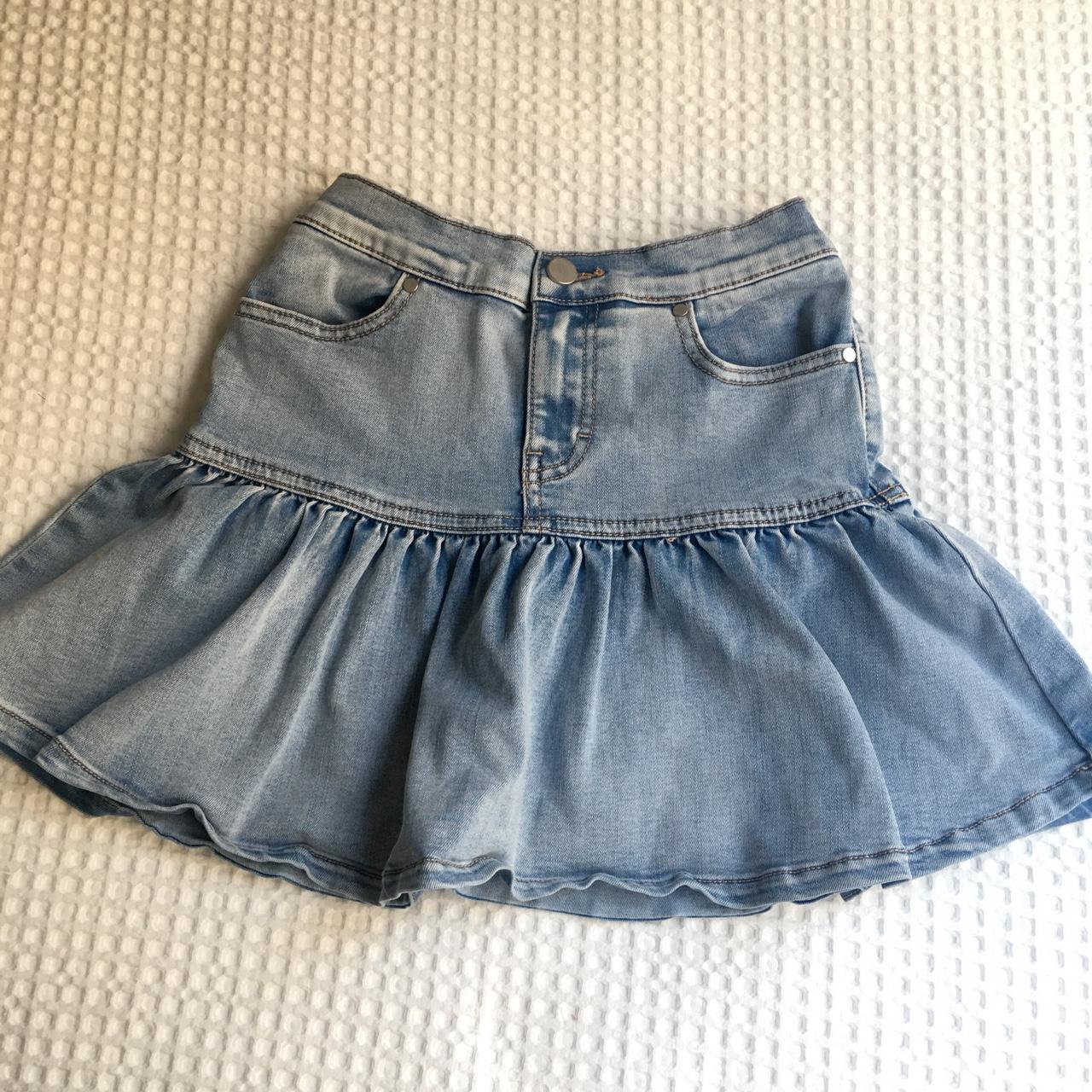 Seed Heritage Blue Skirt | Depop