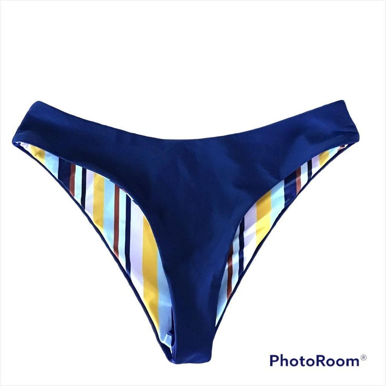 Product Image 2 - Zaful Reversible Thong Bikini Bottom

Royal