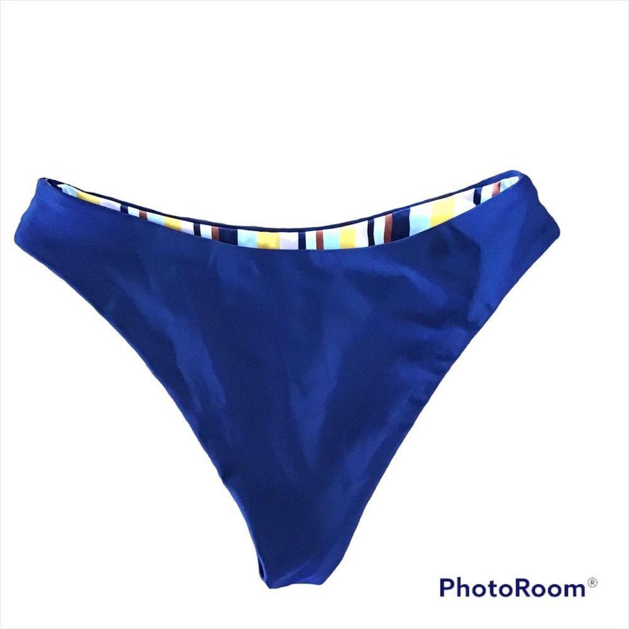 Product Image 1 - Zaful Reversible Thong Bikini Bottom

Royal