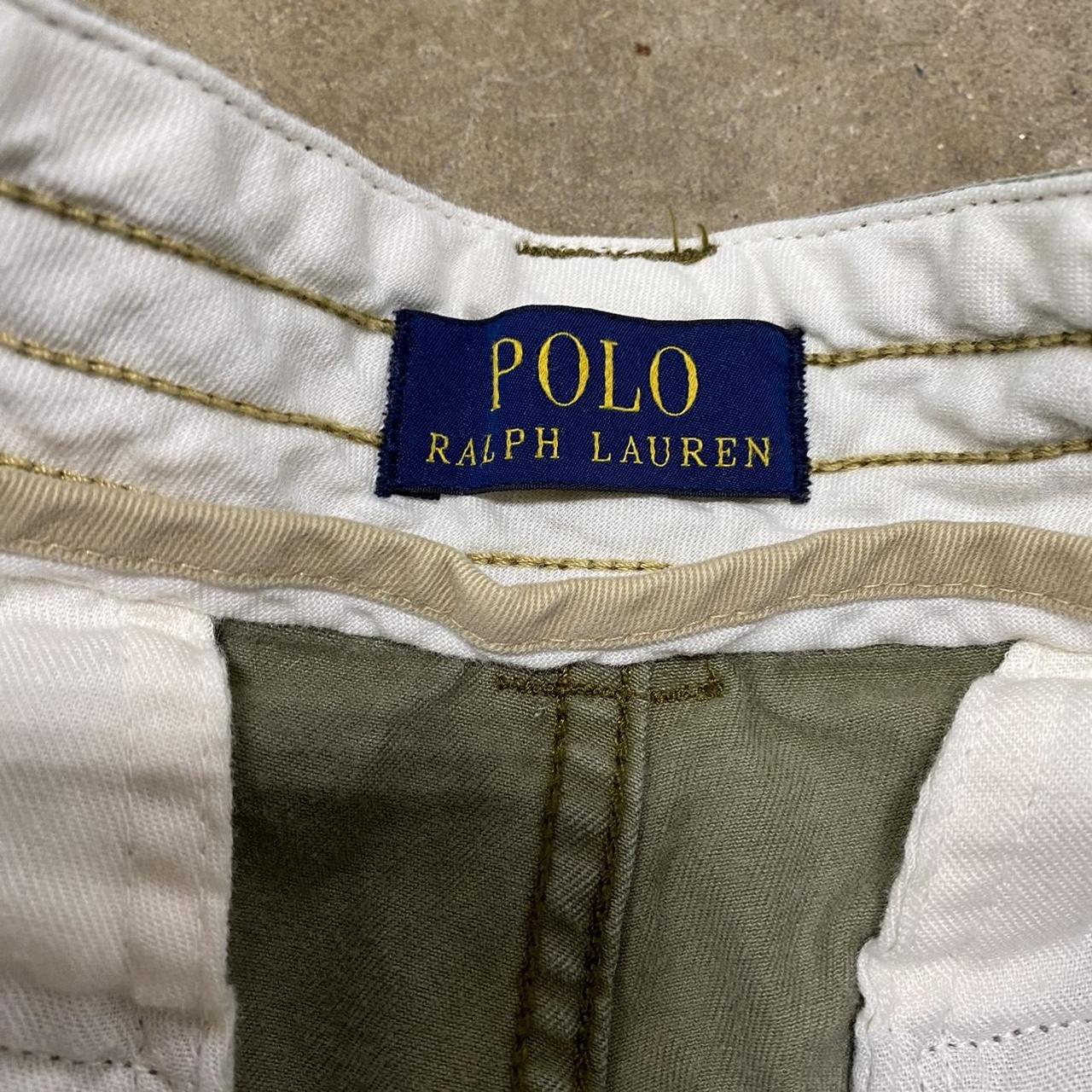 Vintage Polo Ralph Lauren baggy cargo shorts ... - Depop