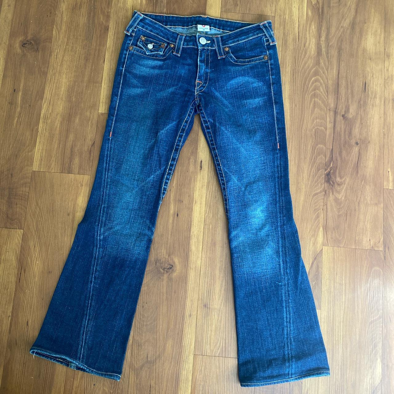Y2k authentic true religion jeans. Stitching on... - Depop