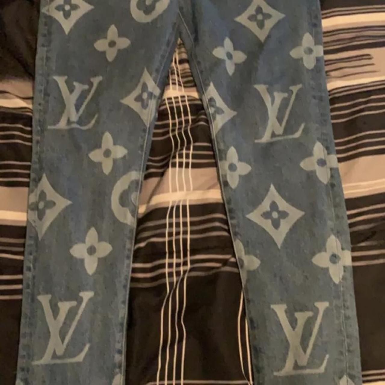Louis Vuitton Jeans(thrifted). brand new. - Depop