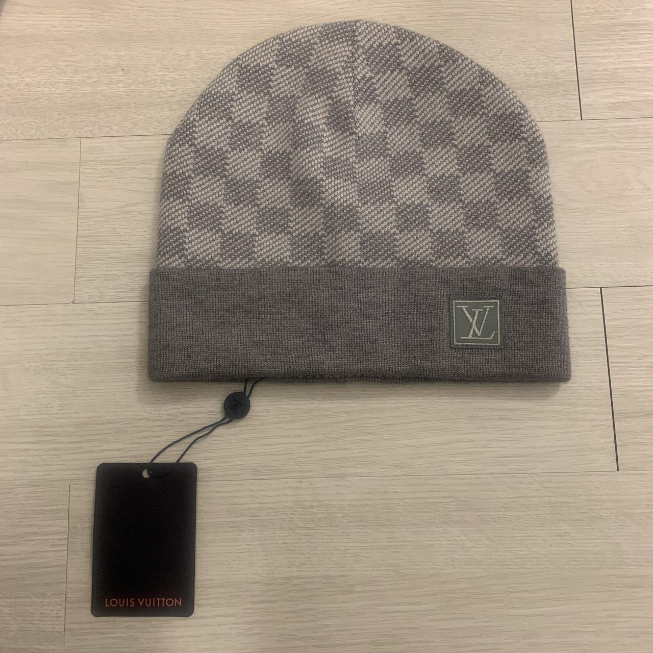 Louis Vuitton Men's Grey Hat | Depop