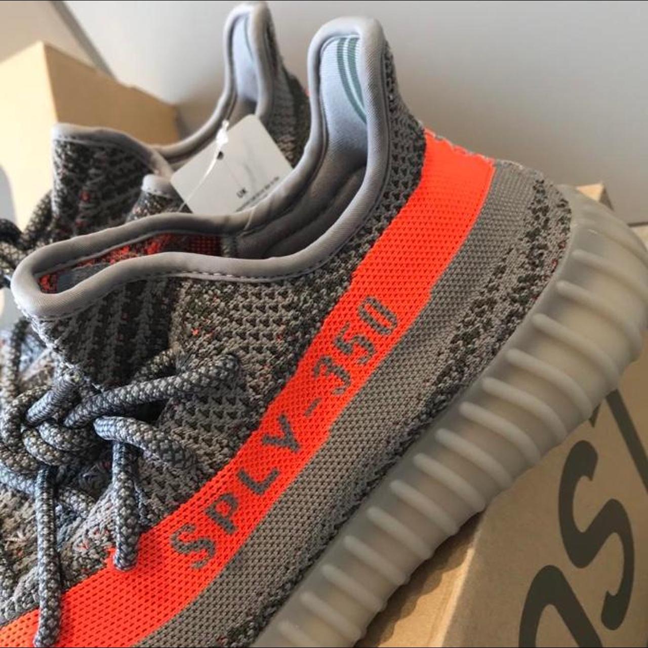 Yeezy Men's Grey Trainers Depop