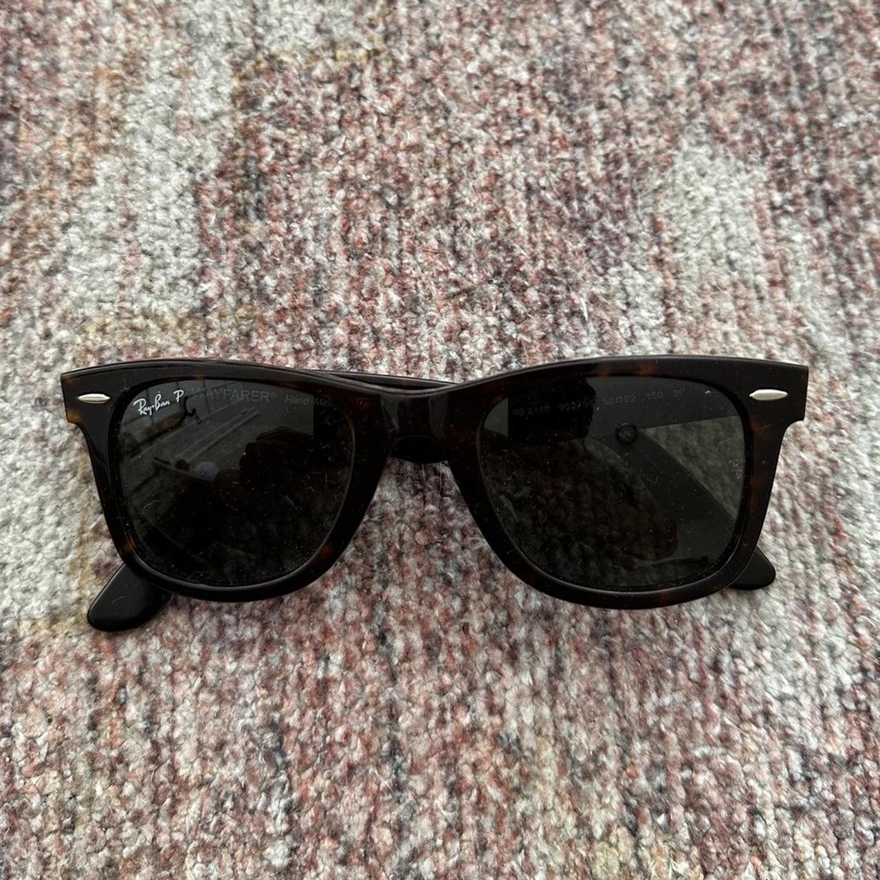 Ray Bans Wayfarer Classic Polarized Tortoiseshell Depop 