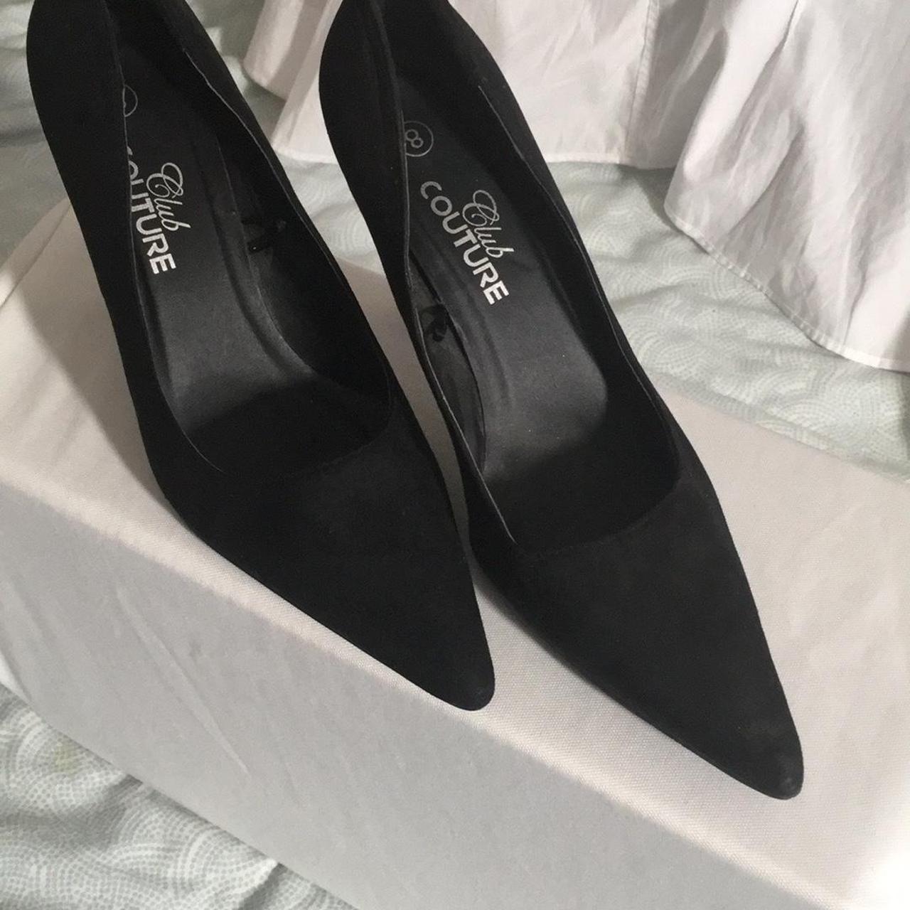 The Couture Club Women's Black Footwear Depop