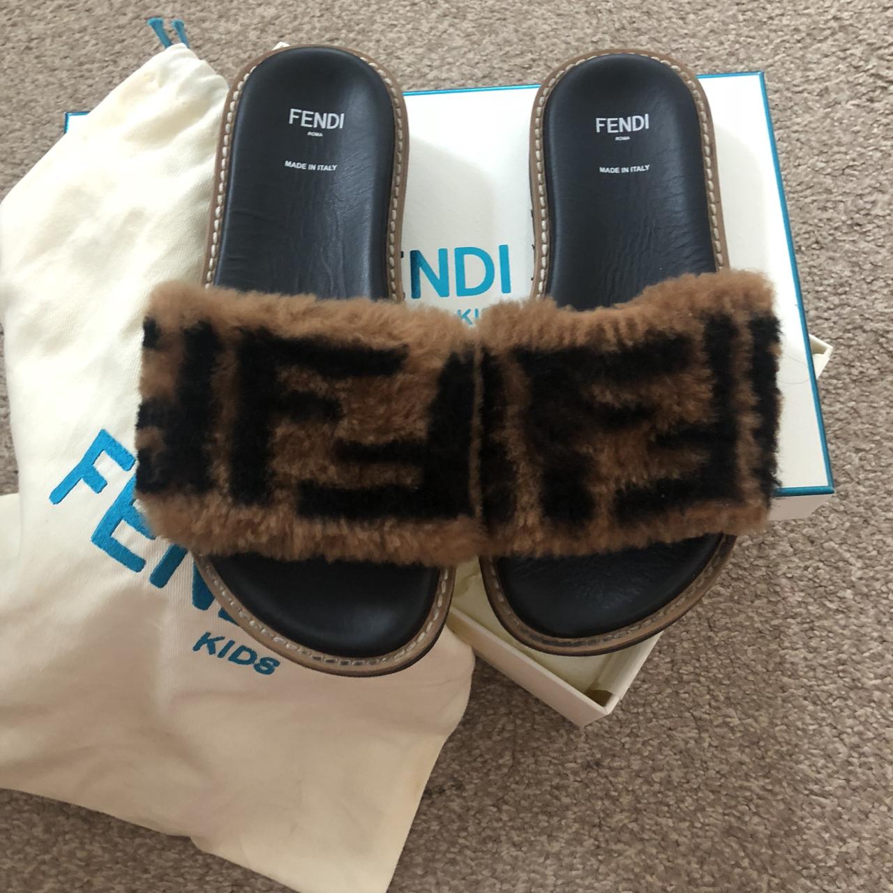 Fendi hotsell kids sliders