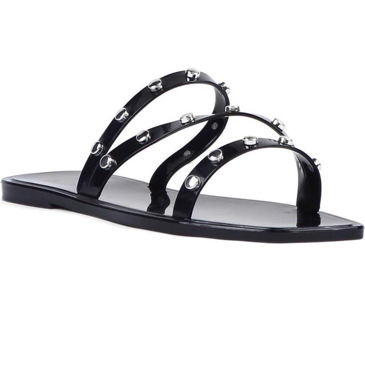 Studded jelly flip on sale flops