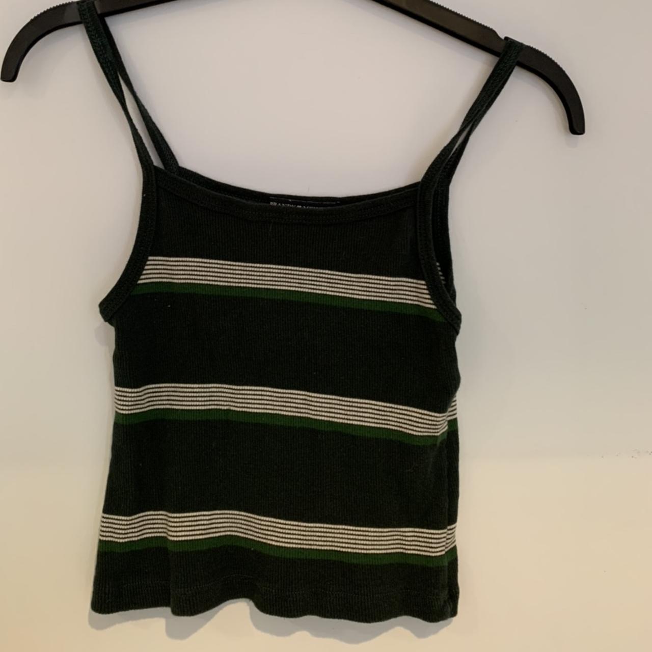 green striped brandy melville top such good... Depop