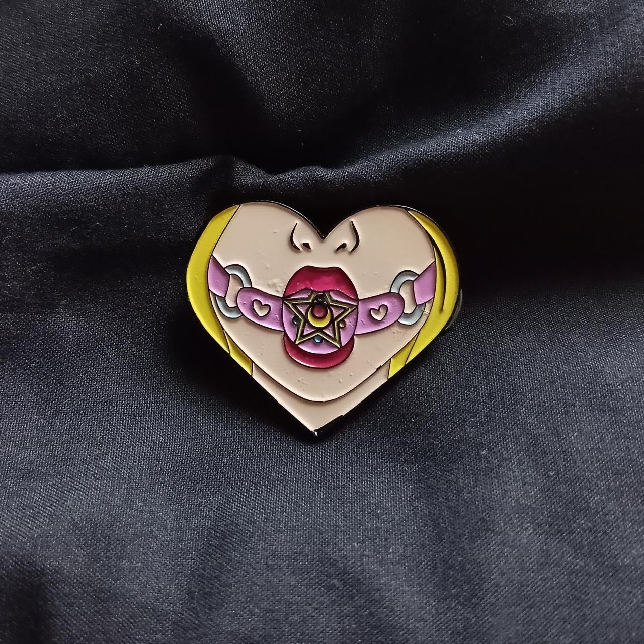 Sugarbones sailormoon gag enamel pin Great... Depop