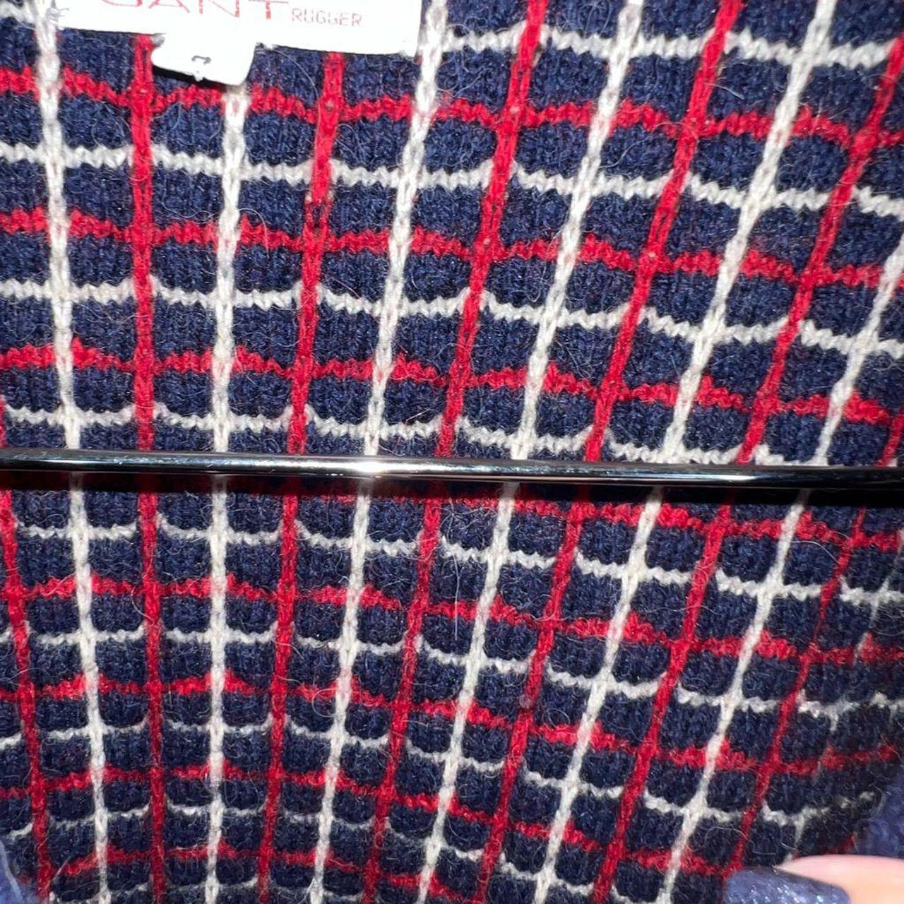 GANT Women's Red and Blue Cardigan (3)