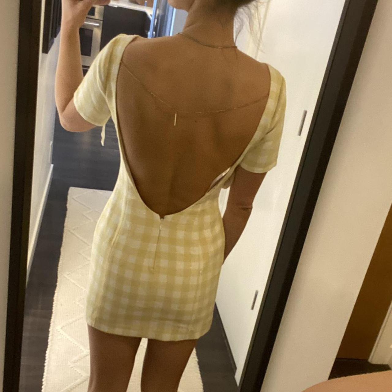 Revolve Camila Coelho Delphine Mini Dress in Yellow... Depop