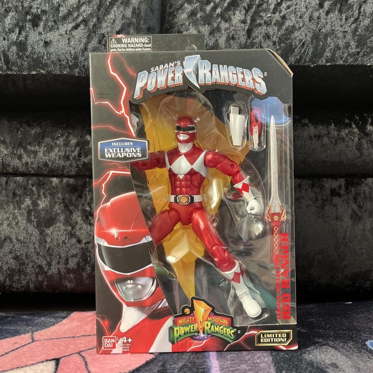 Power Rangers Bandai Red Ranger Legacy Figure.... - Depop