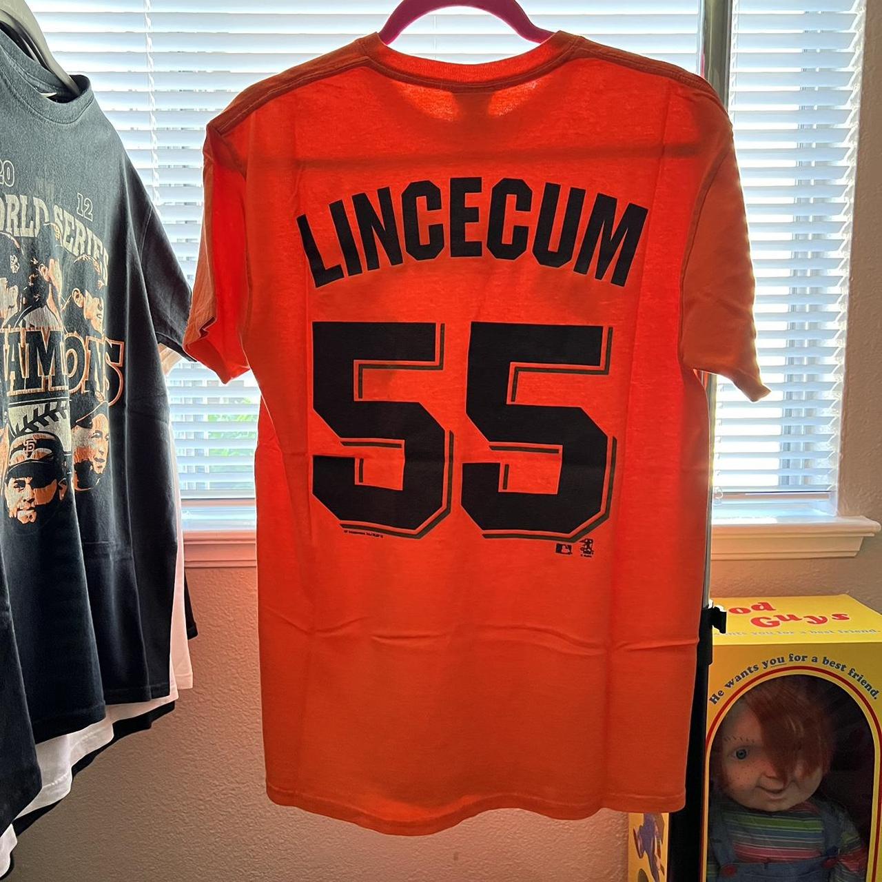 Tim Lincecum Orange MLB Jerseys for sale