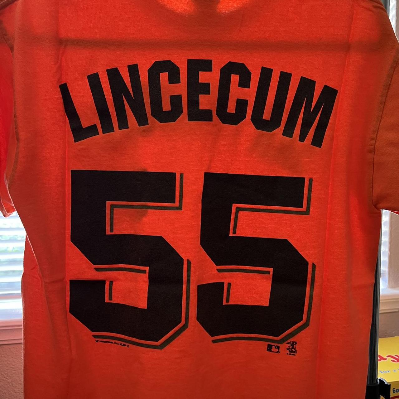 Tim Lincecum Orange MLB Jerseys for sale