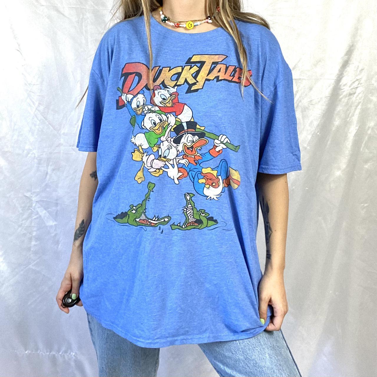 Graphic T-shirt Disney Ducktales Cartoon Print, Xl. - Depop