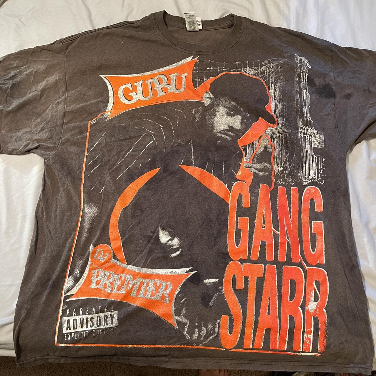 GANG STARR - BACKSTOCK CO 2020 bootleg acid washed