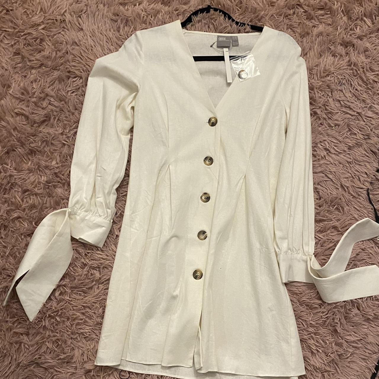 ASOS Women's White Dress | Depop