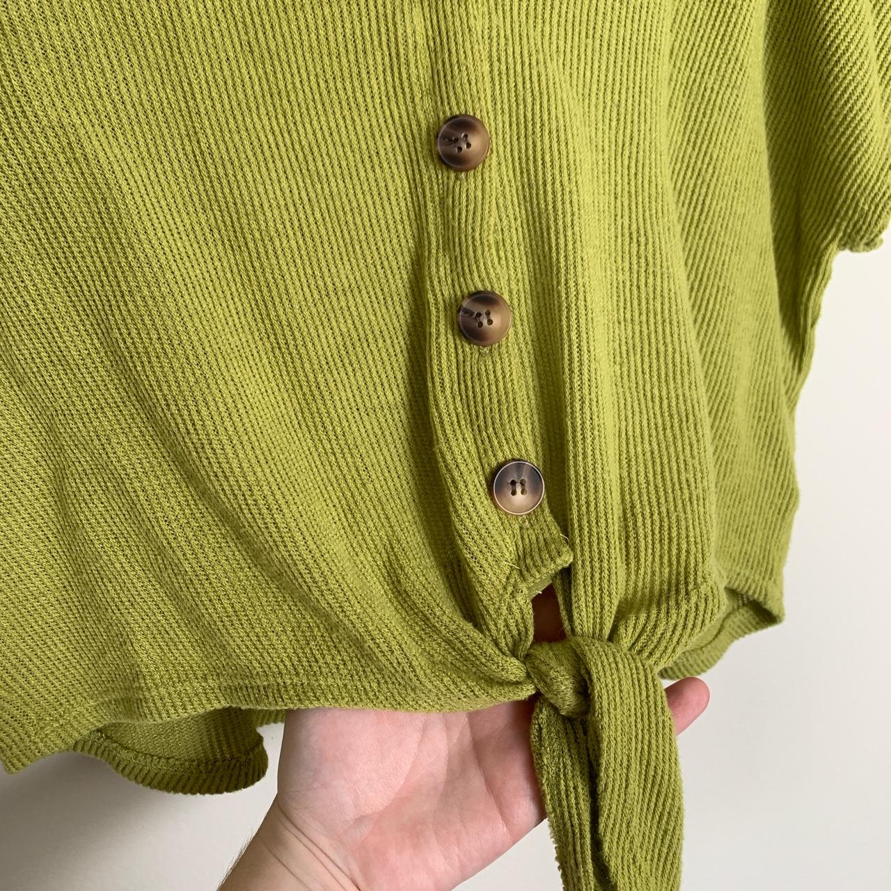 the perfect green top! was worn multiple times,... - Depop