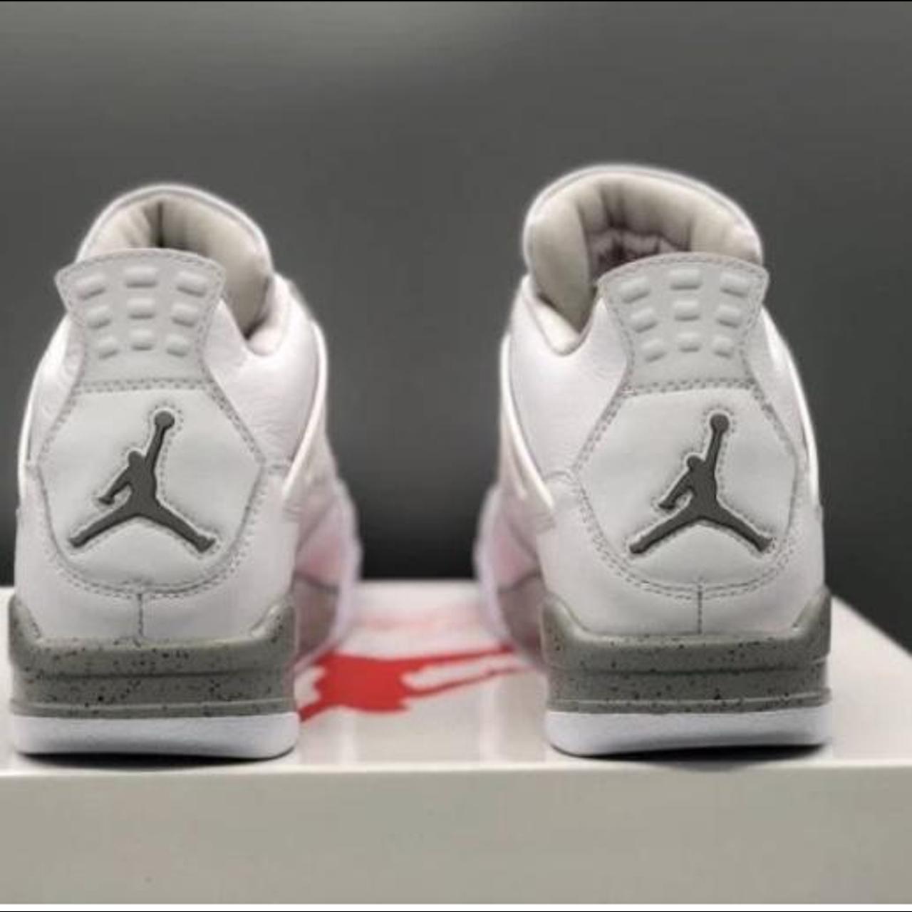 mens white jordan trainers