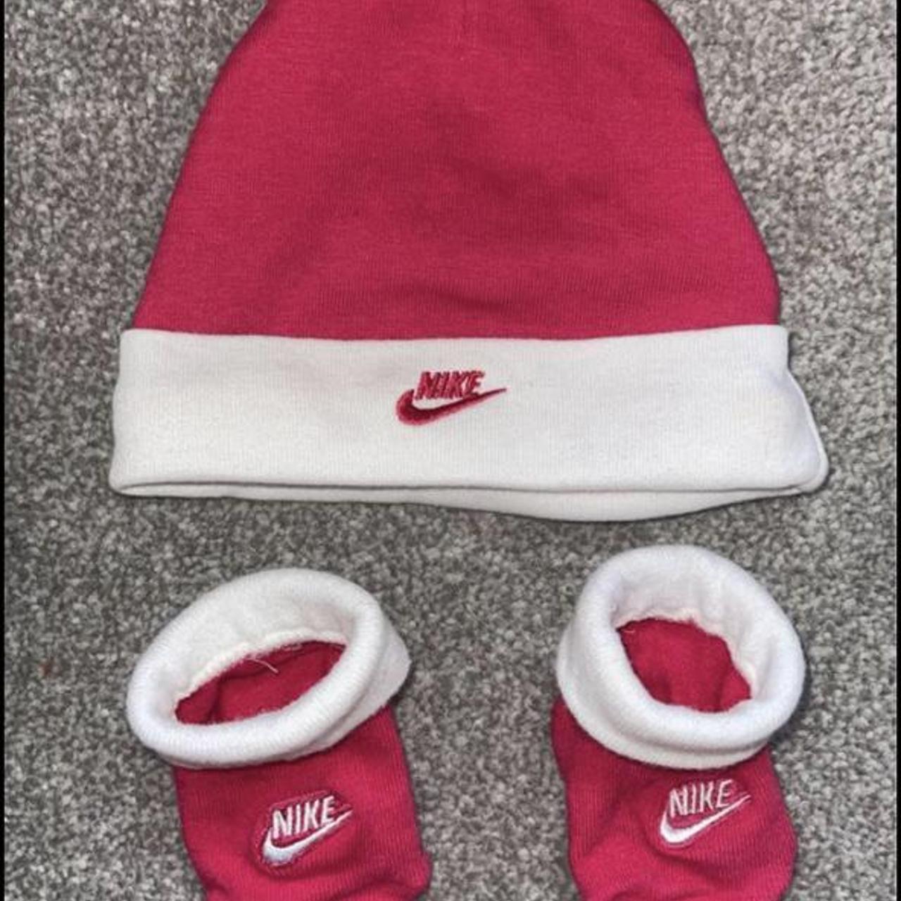 Baby girl Nike hat & sock set. Like new, tried on... Depop