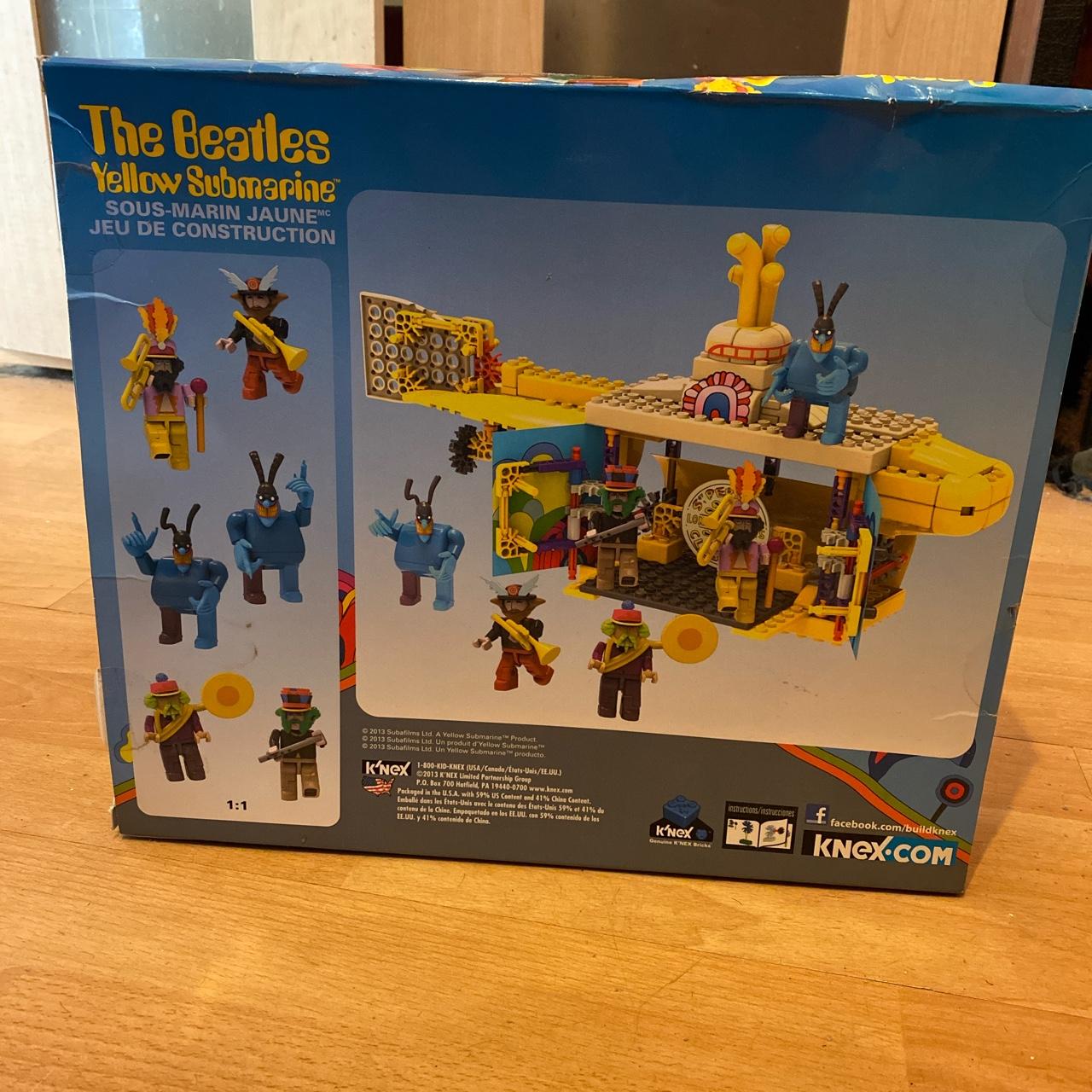The Beatles. Yellow Submarine building K'Nex set. | Depop
