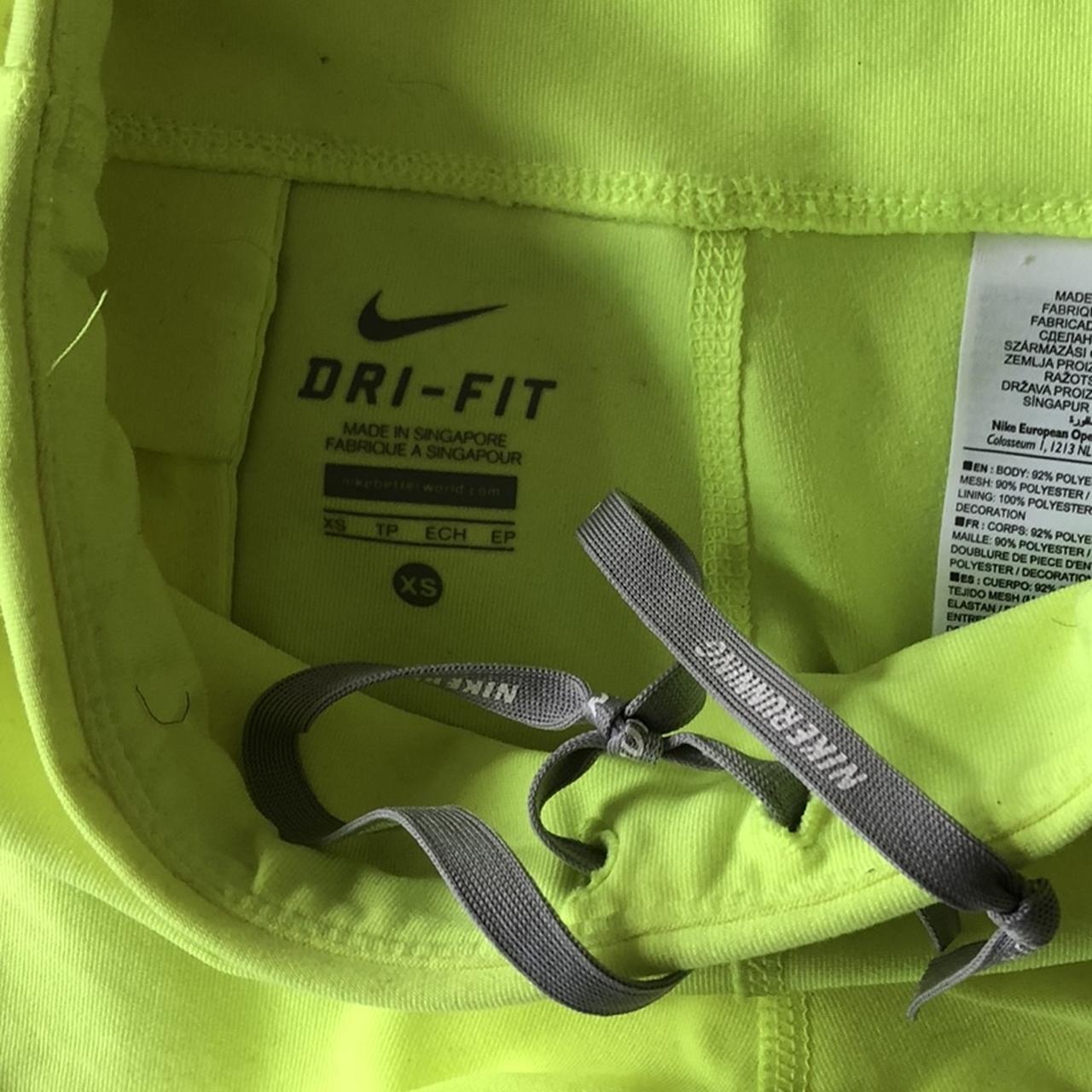 Neon Yellow Nike Pro Running Shorts 🤩 New And Only Depop 0539