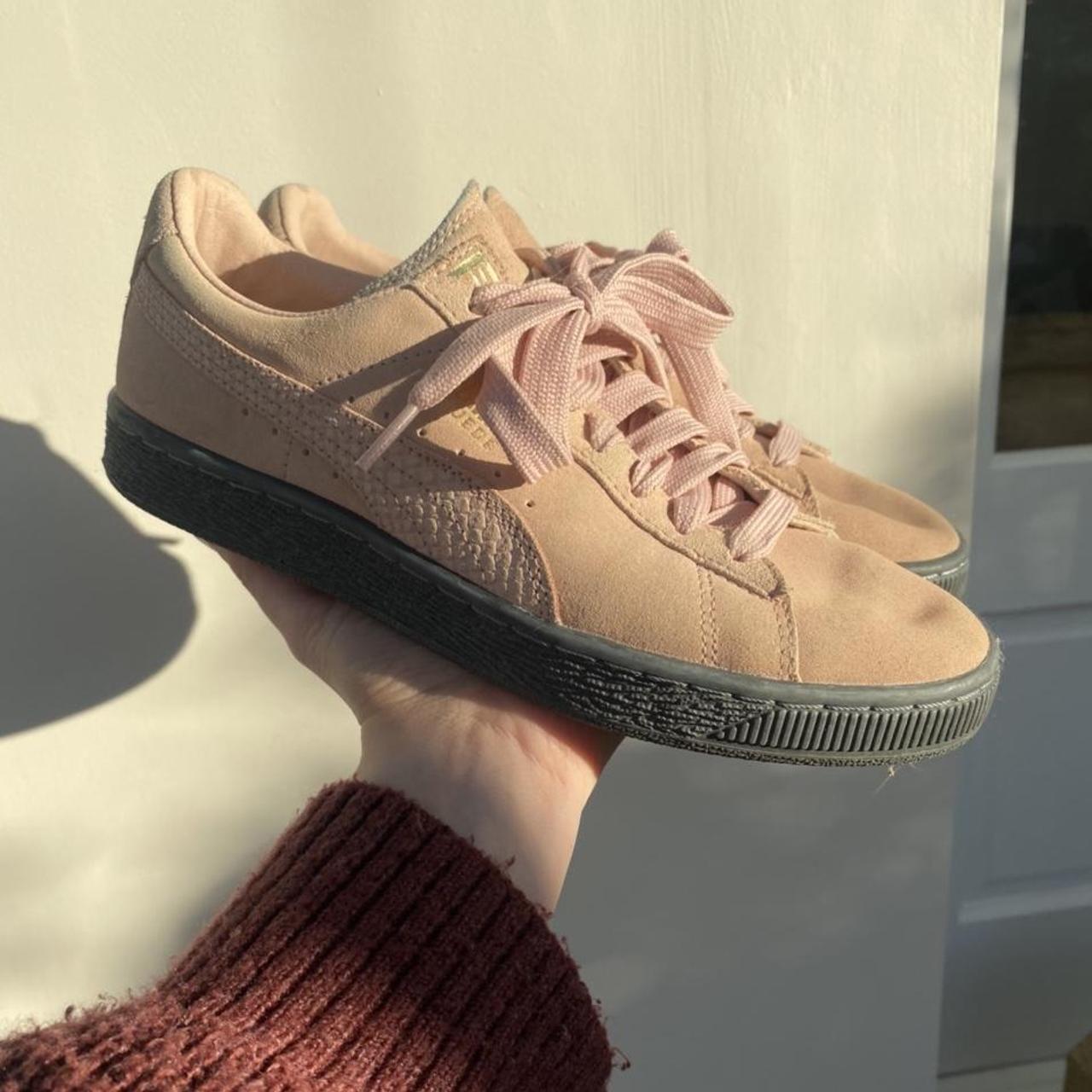puma suede classic rose pastel