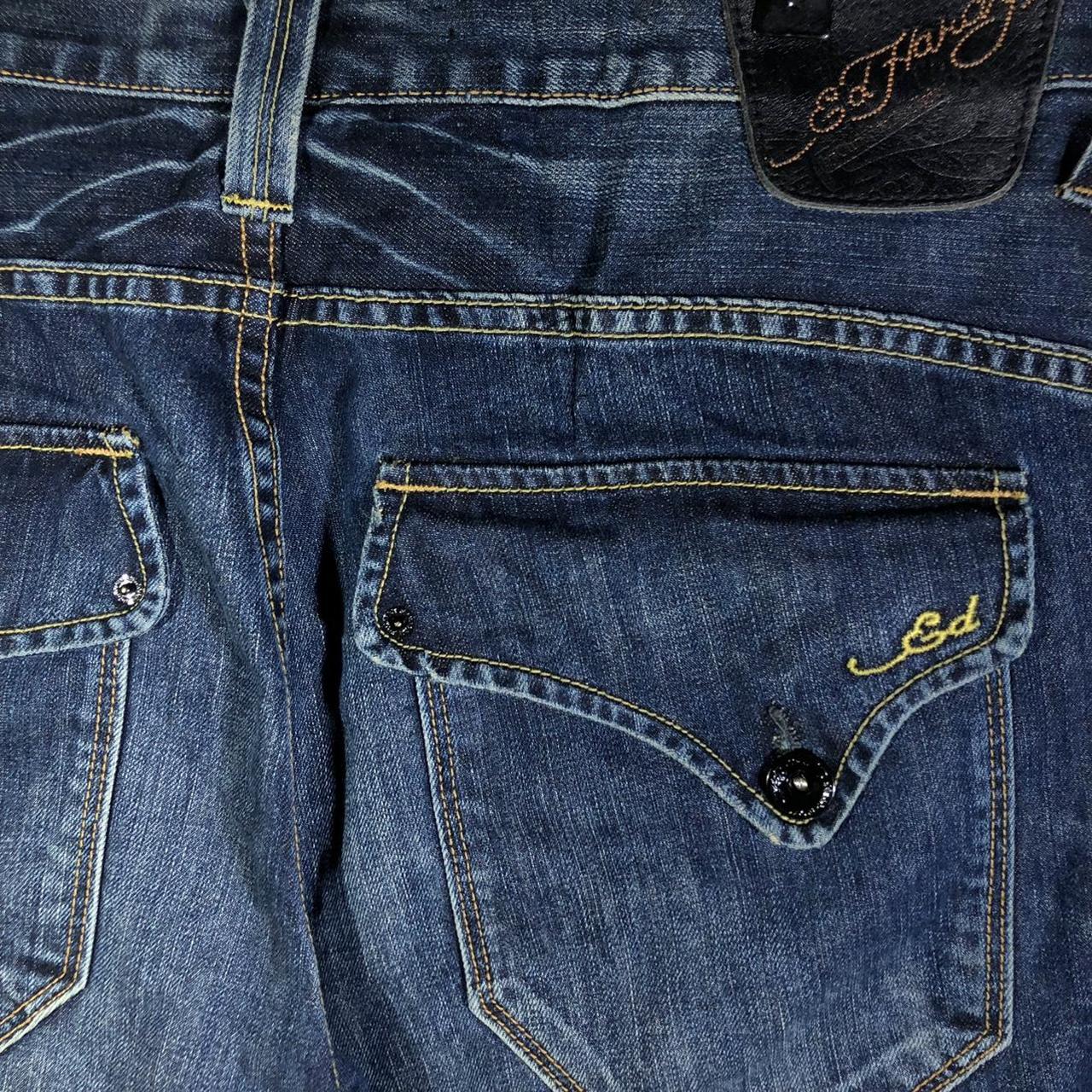 Genre : Jean Large Baggy Marque : Ed Hardy (By... - Depop
