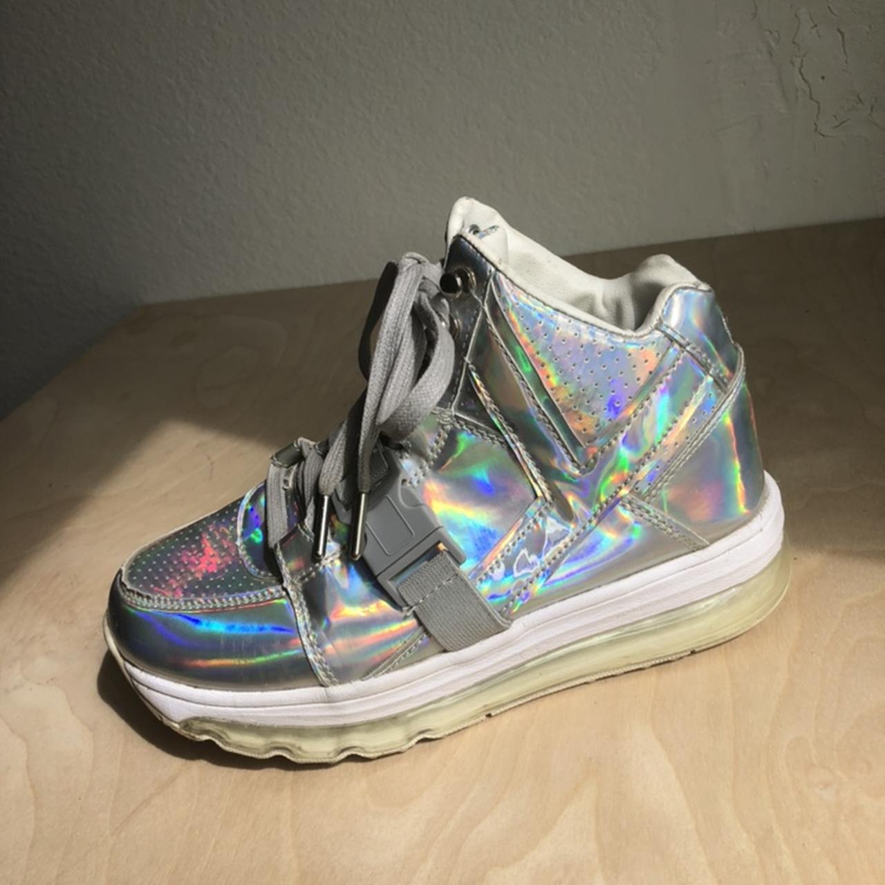 yru white platform sneakers