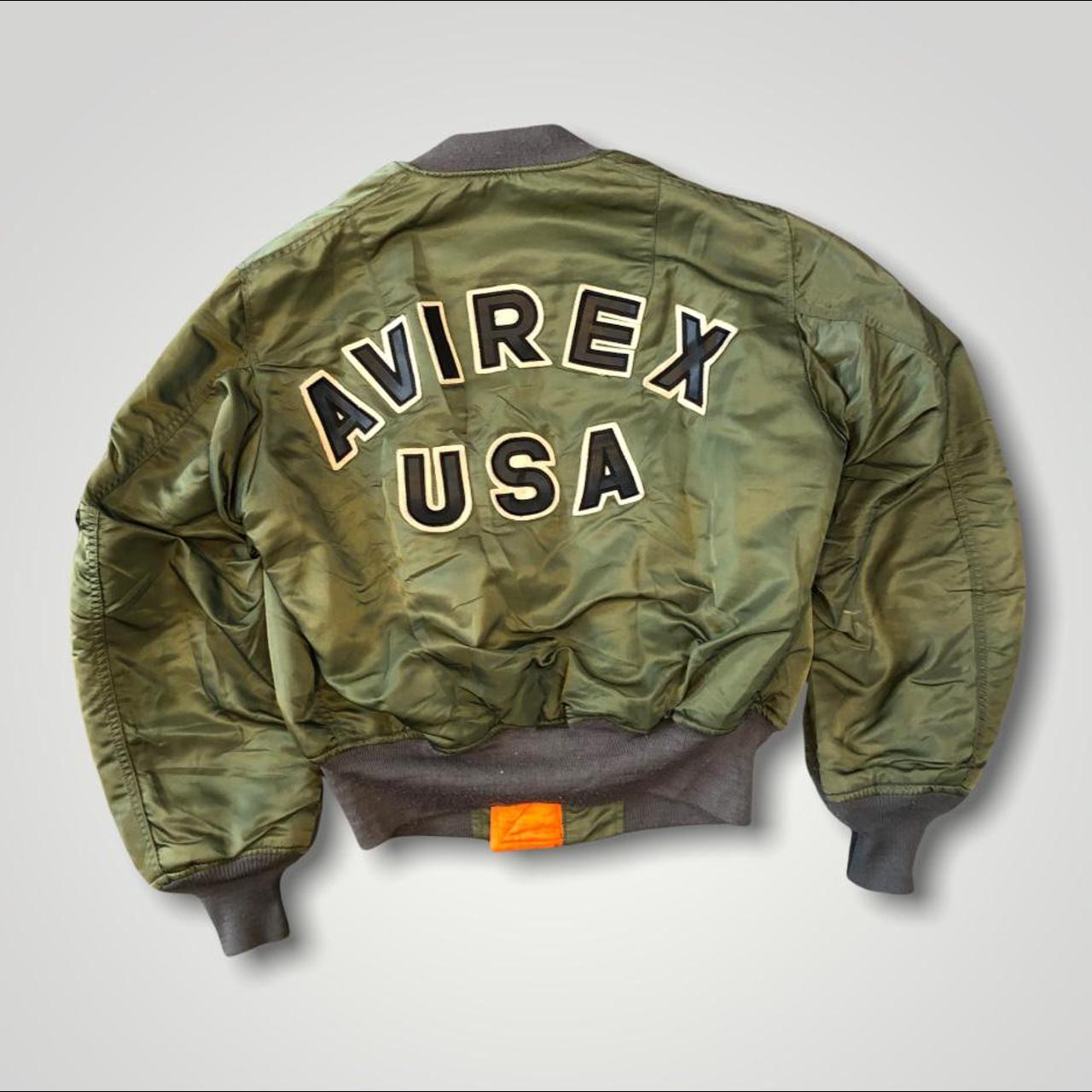 avirex bomber jacket vintage