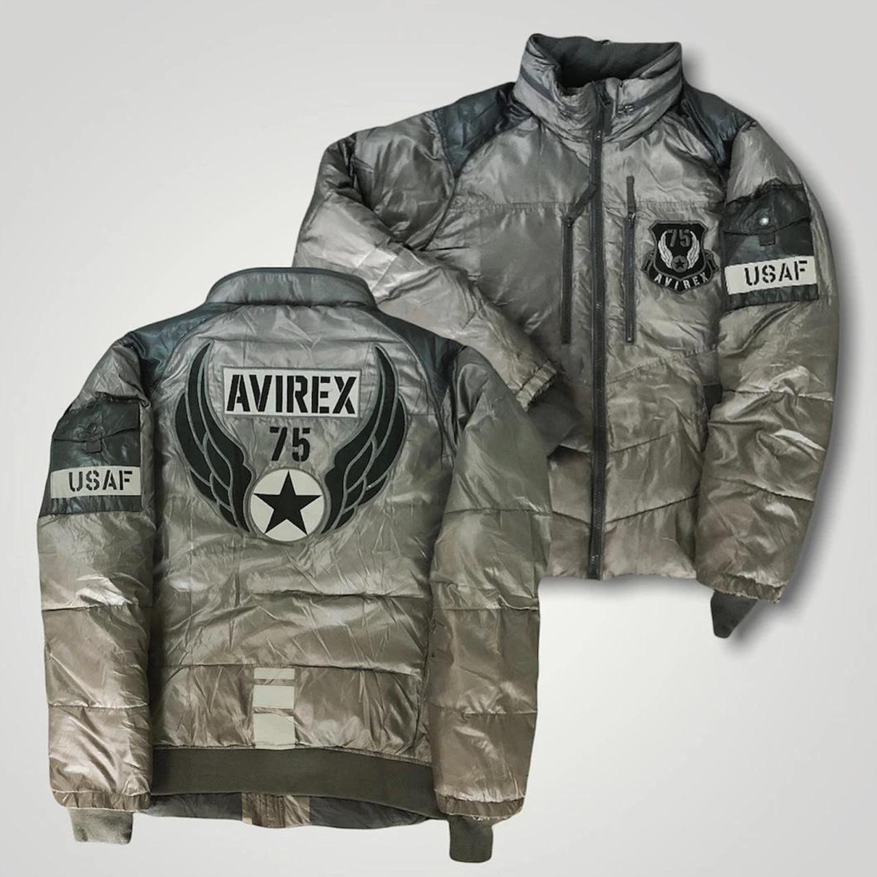 avirex puffer jacket