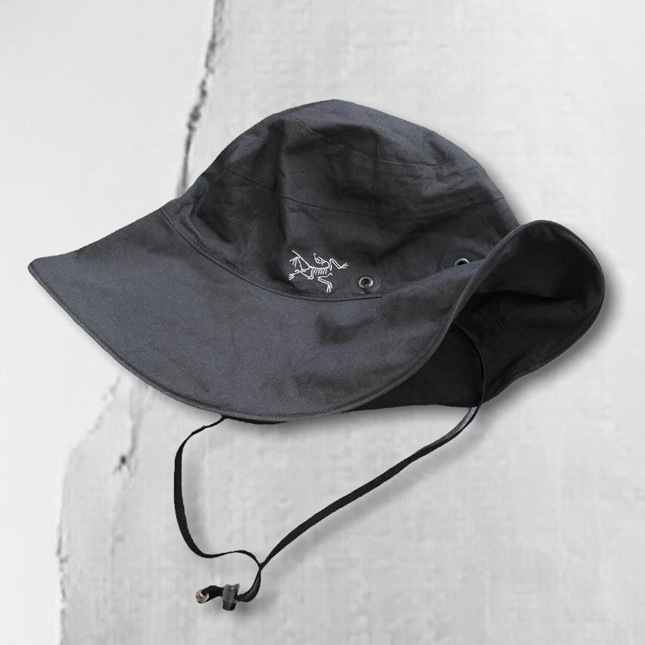 OG Arcteryx sinsolo bucket hat fishing hat in dark... - Depop