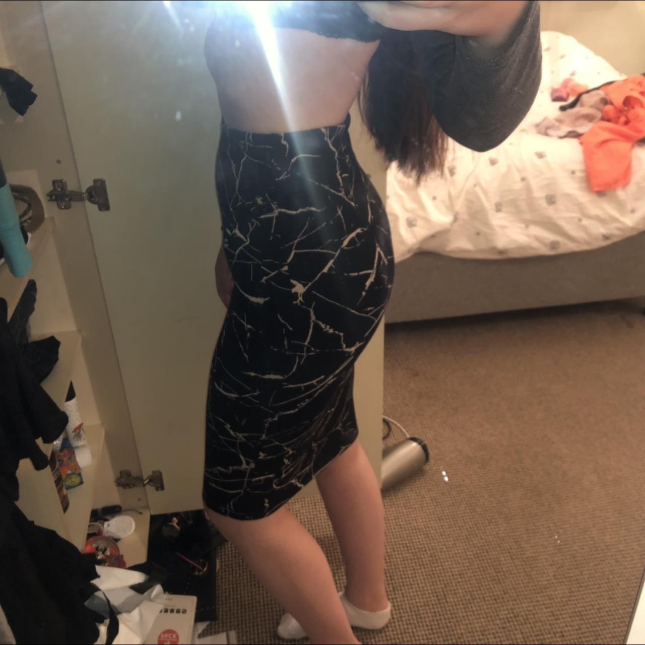 Black bodycon skirt outlet h&m