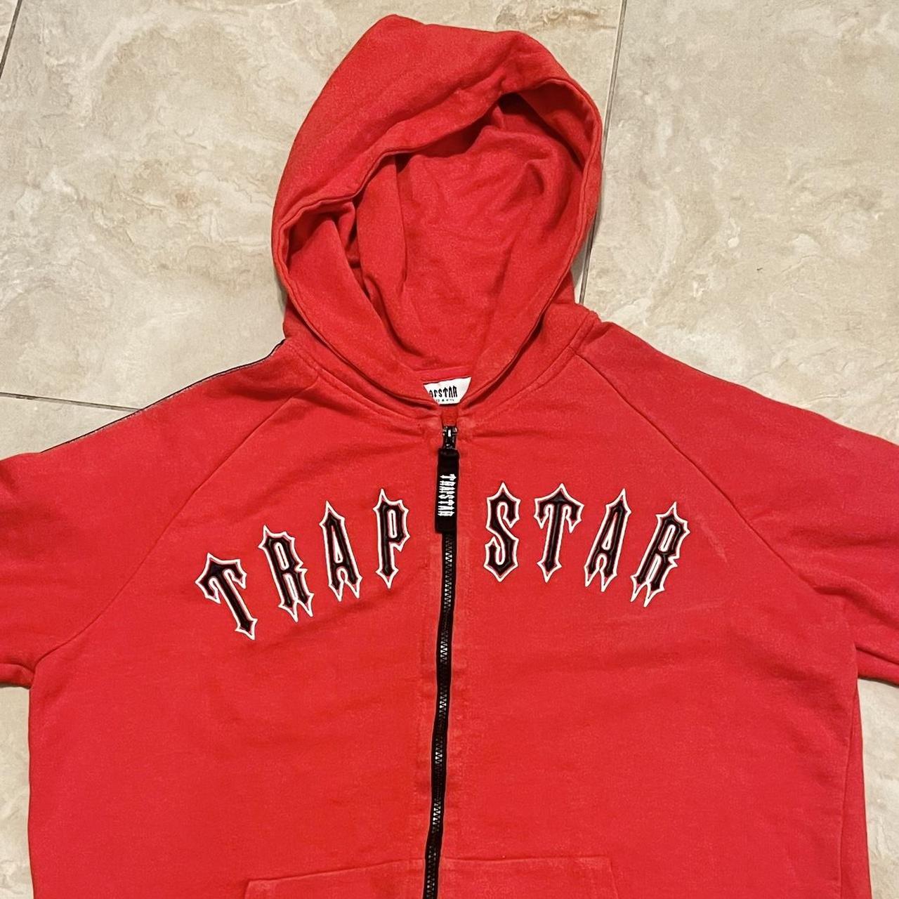 TRAPSTAR LONDON DESIGNER STREETWEAR ZIP UP HOODIE... Depop