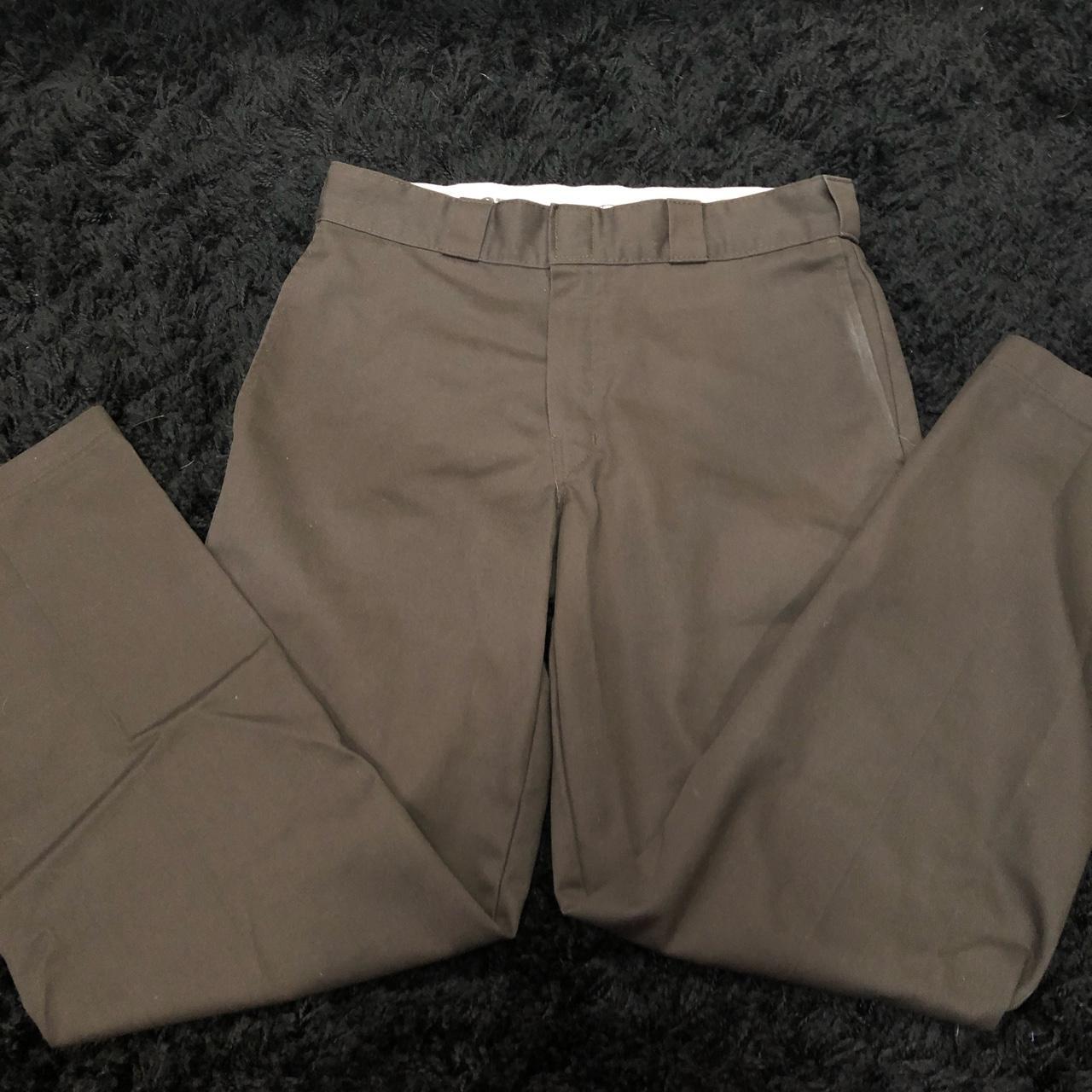 chocolate brown dickies 874 2nd photo is the true... - Depop