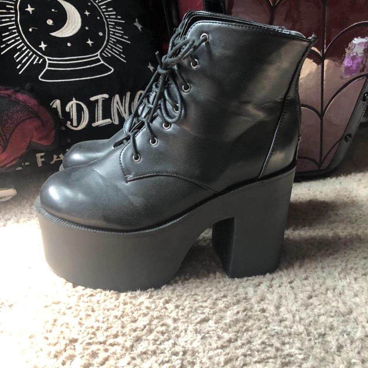 tough attitude platform boots