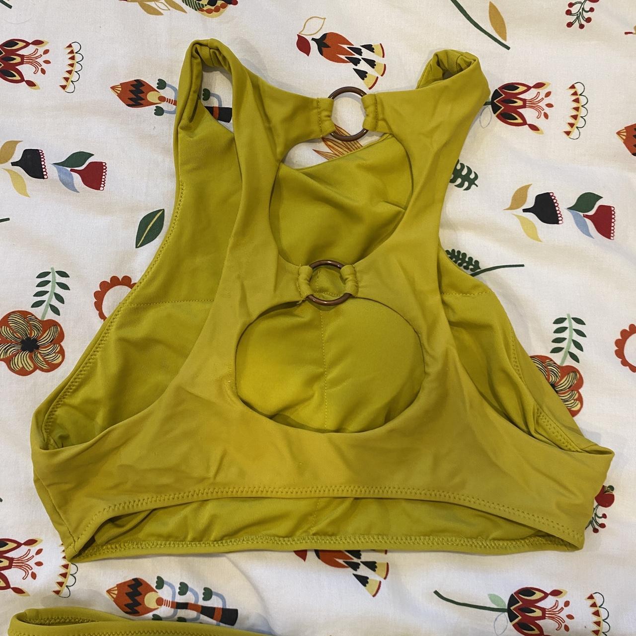Aries Women's Yellow and Green Bikinis-and-tankini-sets (2)