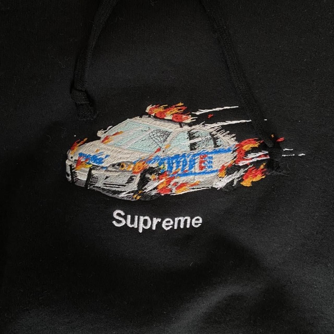 supreme race car hoodie