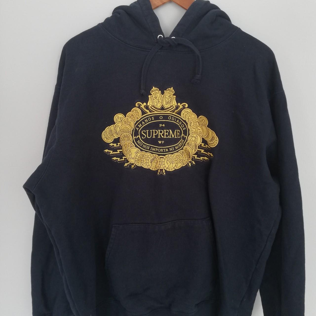 Amanos o odianos hot sale supreme hoodie