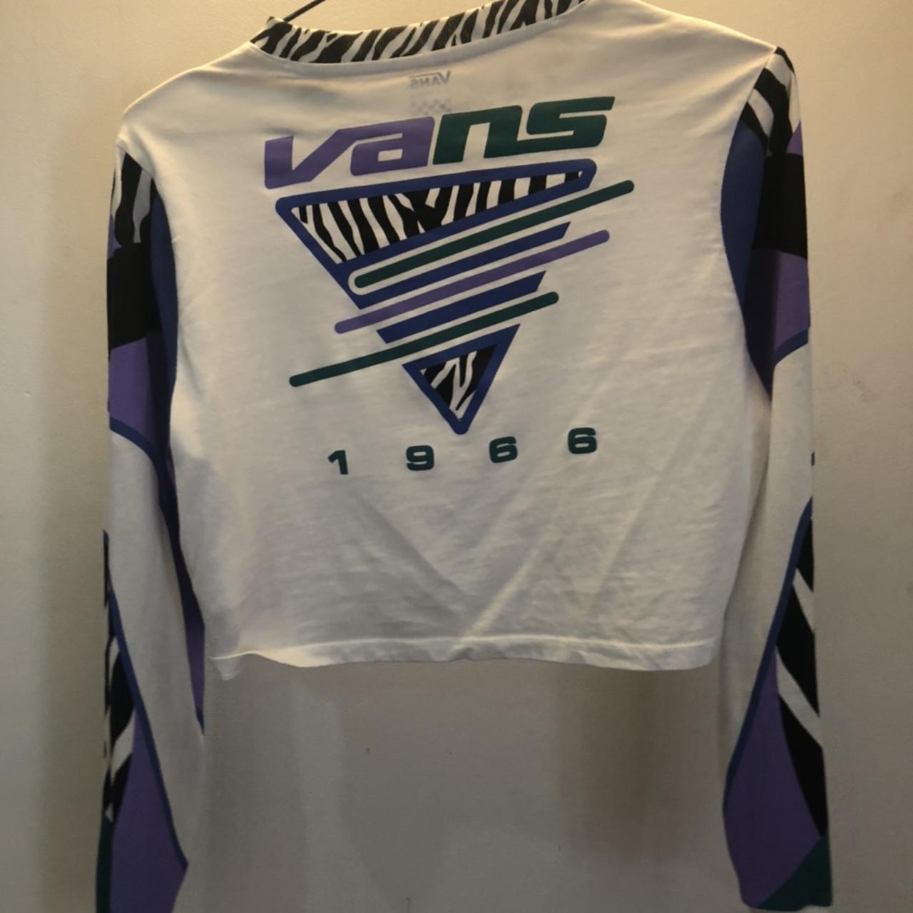 Vans Checkerboard White Vans Long Sleeve Vans Cropped Vans Rainbow