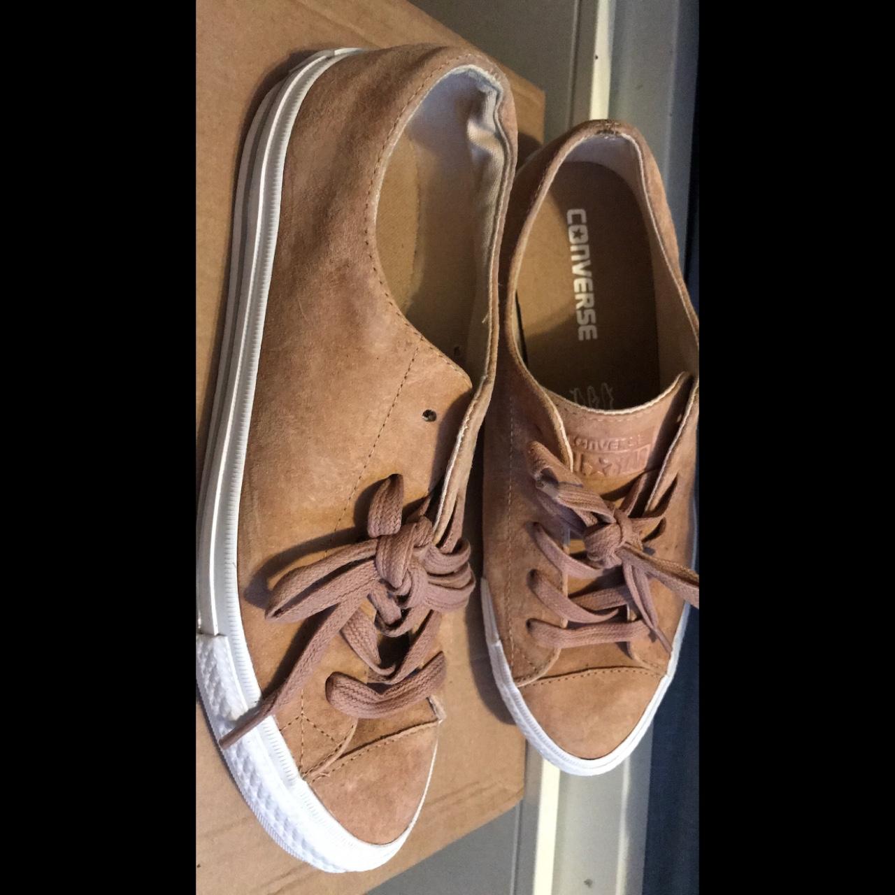 Converse ctas gemma low camel sale ivory suede exclusive