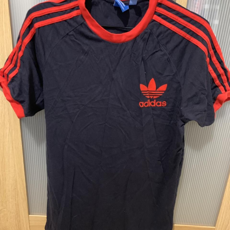 adidas california t shirt navy