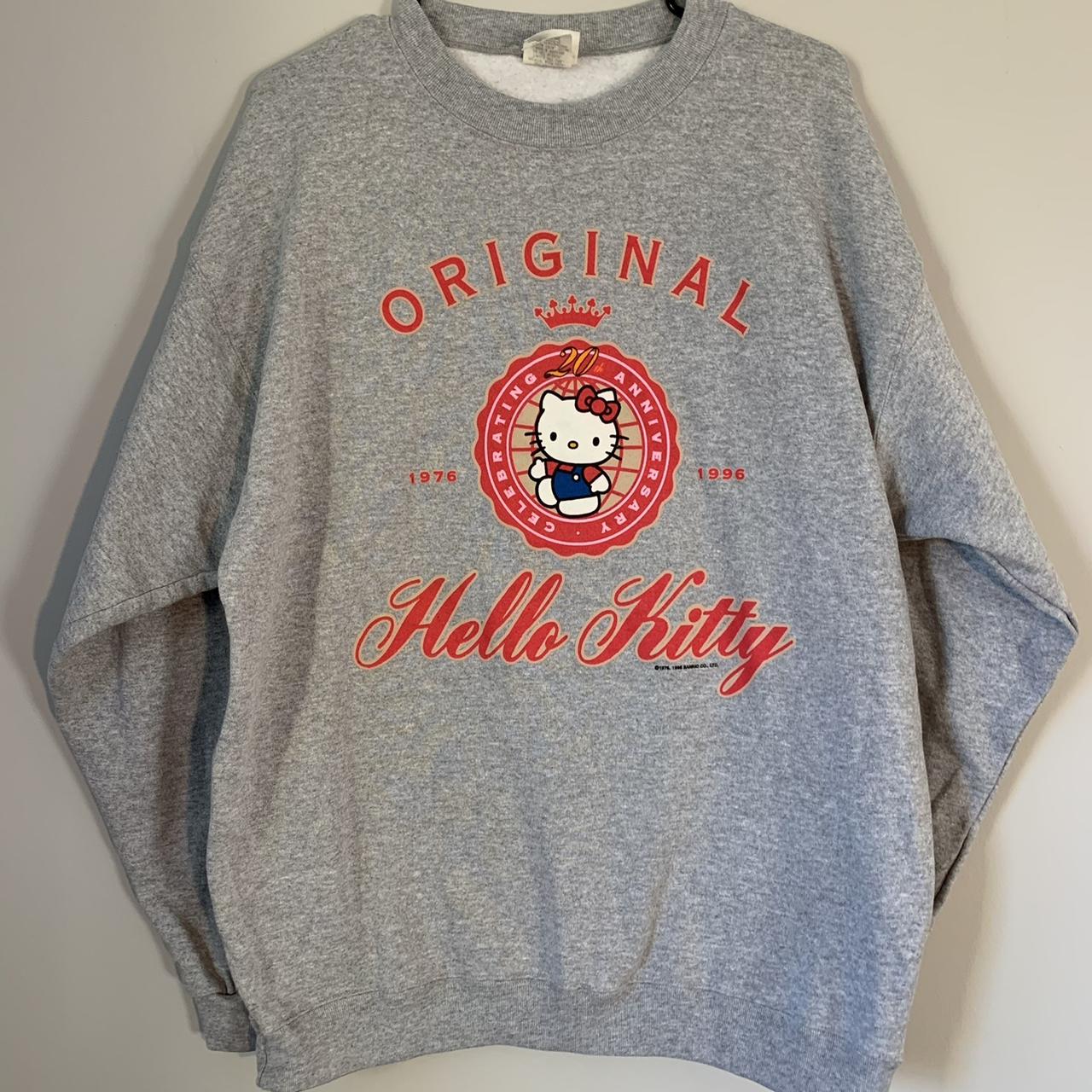 Vintage 1996 Hello Kitty Sanrio Red 2024 Big Print Sweatshirt